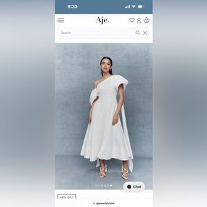 AJE Arista Tulip midi dress